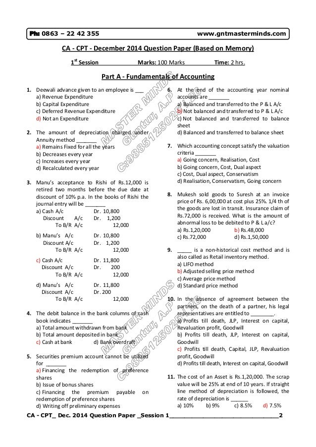 Ca Cpt Books In Hindi Pdf